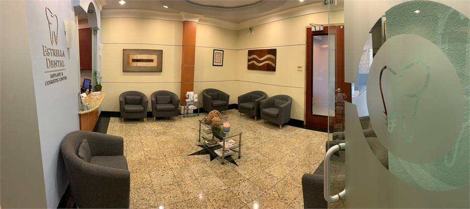 Waiting area at Chula Vista dentist Estrella Dental