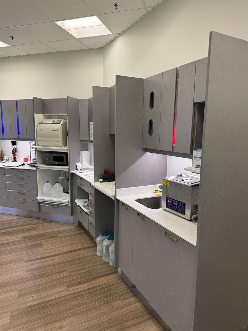 dental lab interior