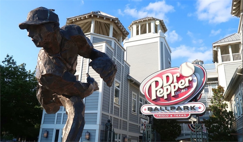 Dr Pepper Ballpark or Riders Field at 16 minutes drive to the north of Dallas dentist Lynn Dental Ca