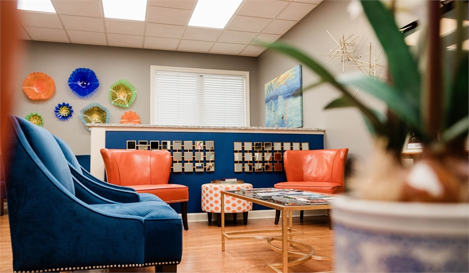 Inviting Waiting Area at Jonesboro Dentist Southard Family Dentistry