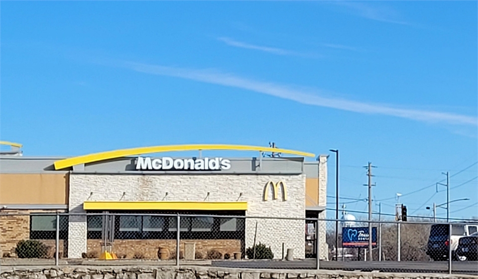 McDonald at 11700 E US Hwy 24 at few paces away from True Dental Group