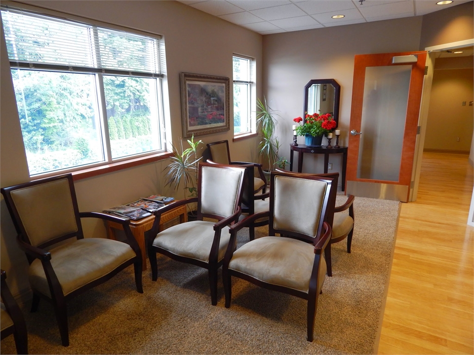 Waiting area at 19th Avenue Dental Everett WA