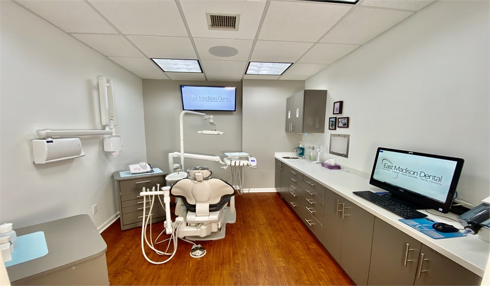 Operatory at Dumont dentist East Madison Dental