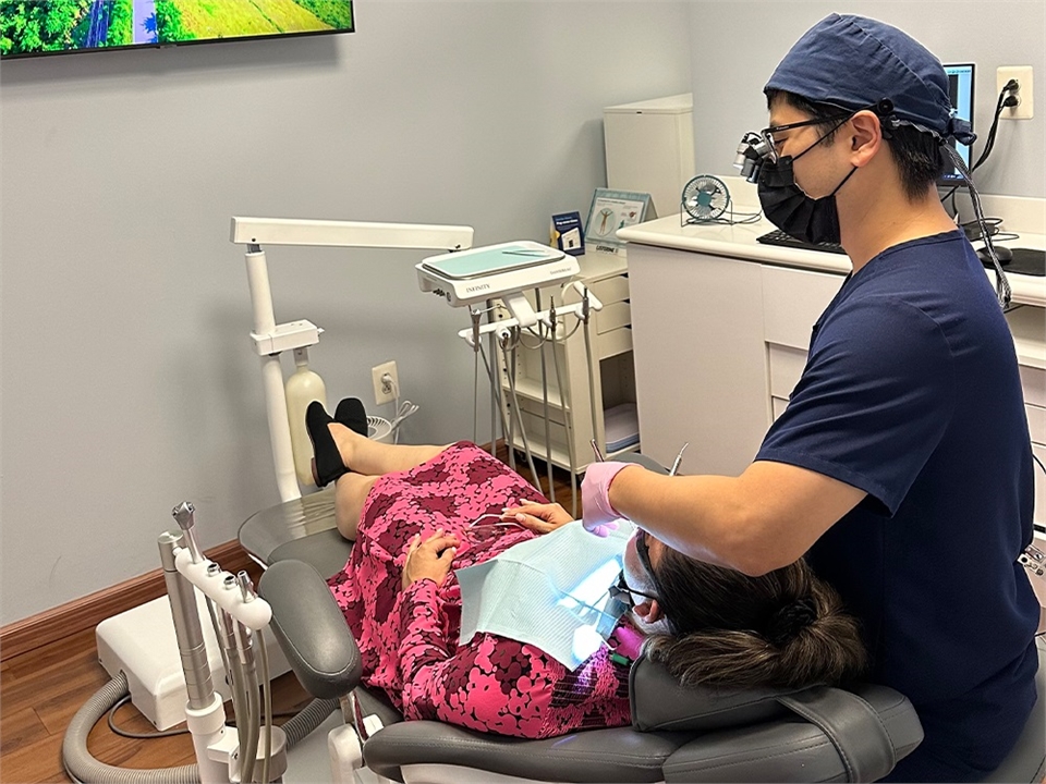 Root canal procedure at New Life Dental Germantown