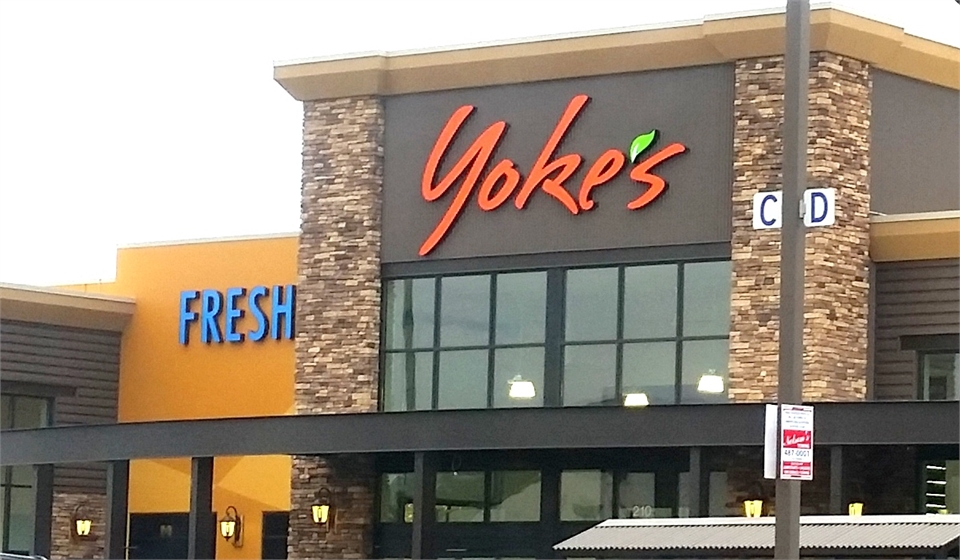 Yoke's Fresh Market - Foothills at 5 minutes drive to the south of Serenity Dental Spokane