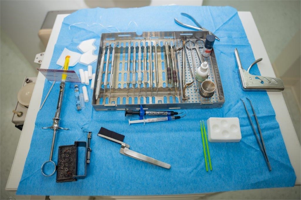 Restorative dentistry Set up at Spring Hope Family Dentistry