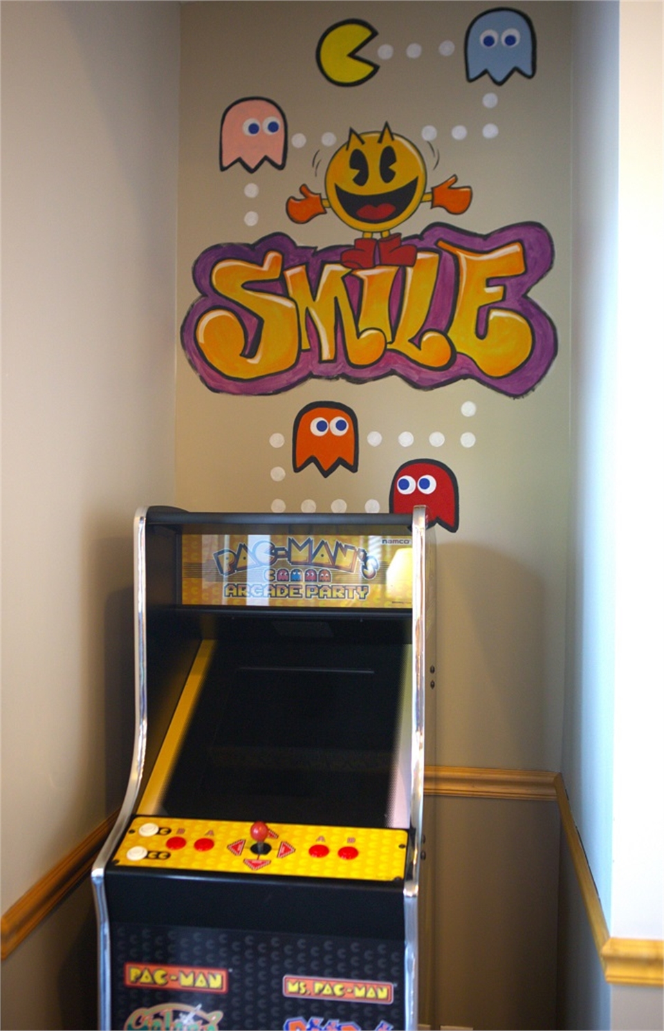 Pac Man game console for kids at Ankeny Dental Professionals