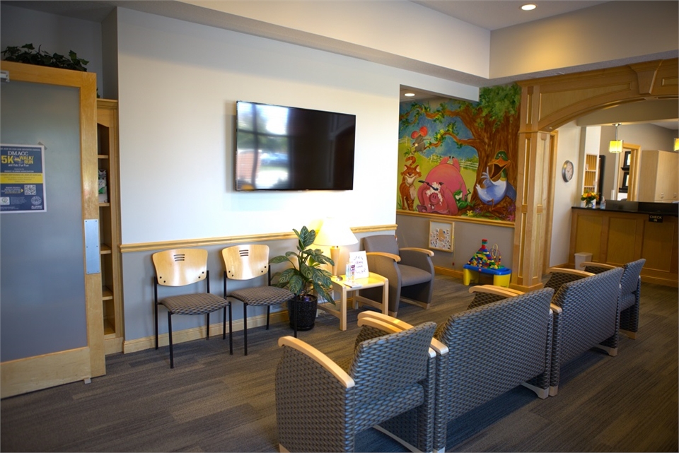 Waiting area at Ankeny Dental Professionals