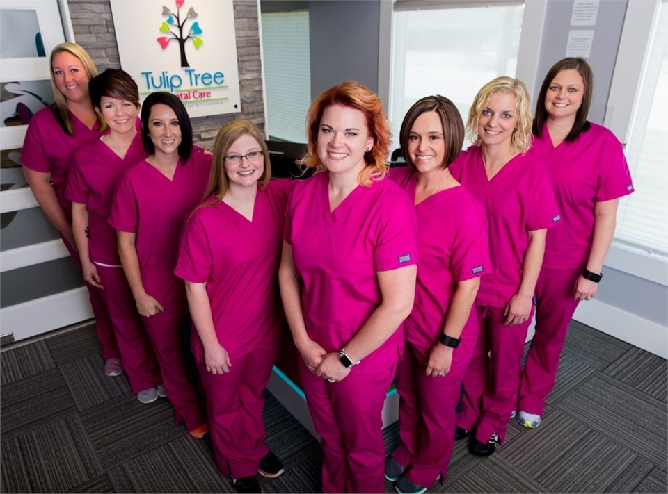 The team at South Bend dentist Tulip Tree Dental Care Dentagama
