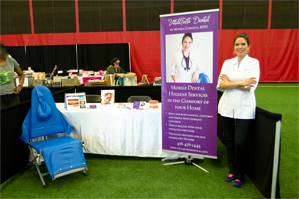 Monica Cordova - VitaliTeeth Dental - Event Display