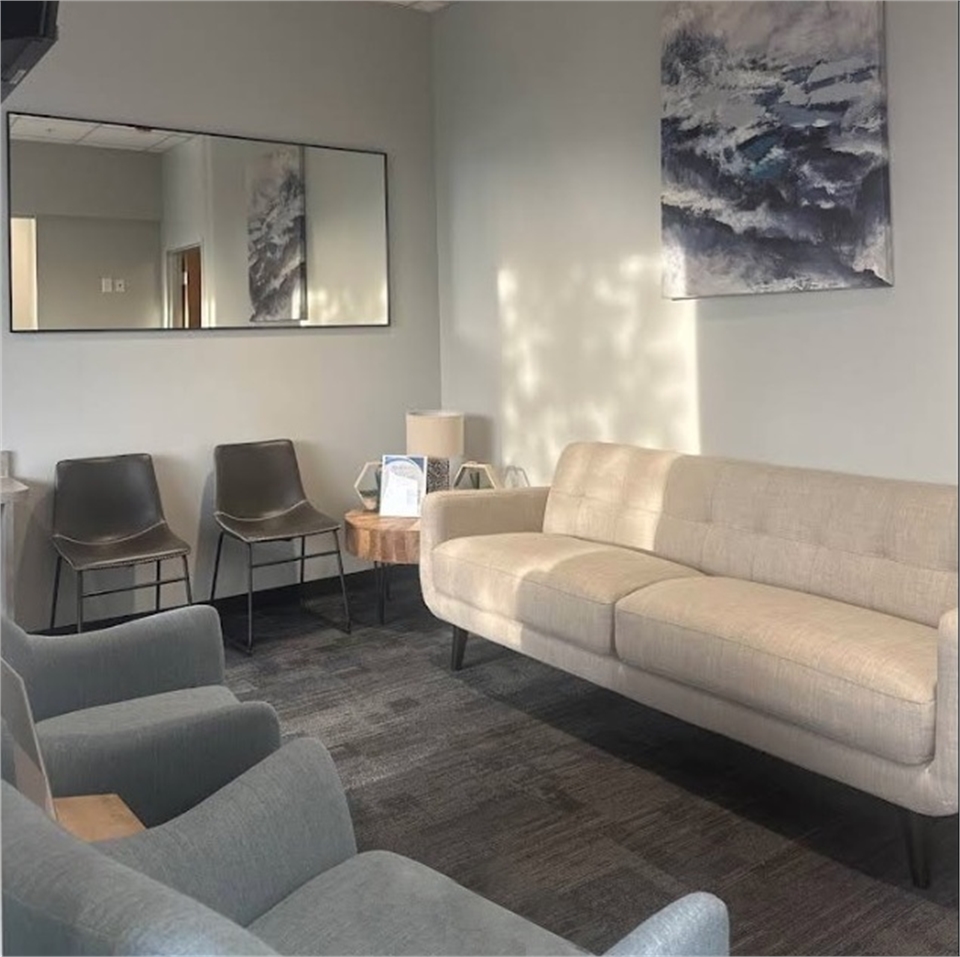 well lit waiting area at AVA Dental Westfield