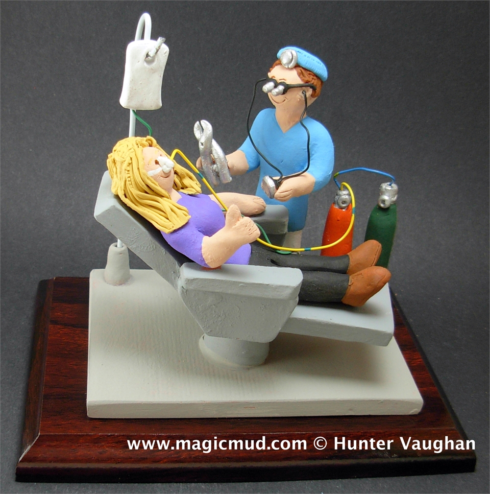 dental Surgeons Figurine