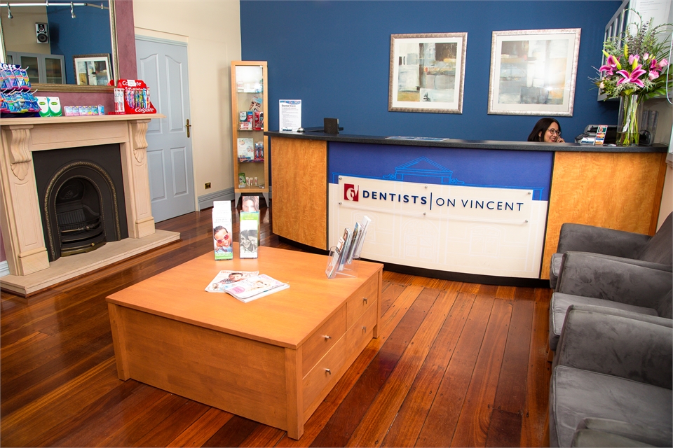 Dentists on Vincent Reception Area