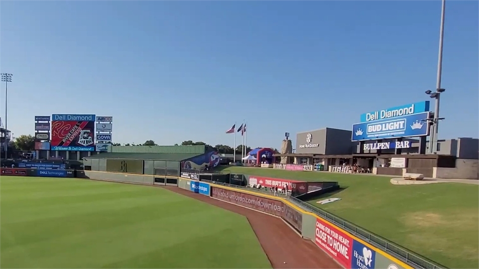Dell Diamond at 15 minutes drive to the east of Acre Wood Dental Round Rock