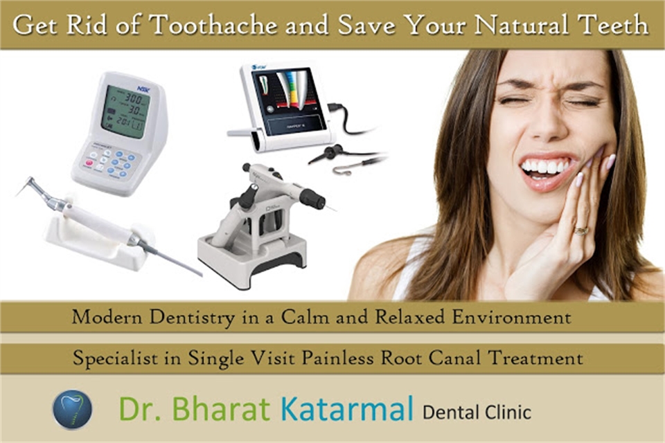 Painless single visit Root Canal Treatment at Jamnagar Gujarat