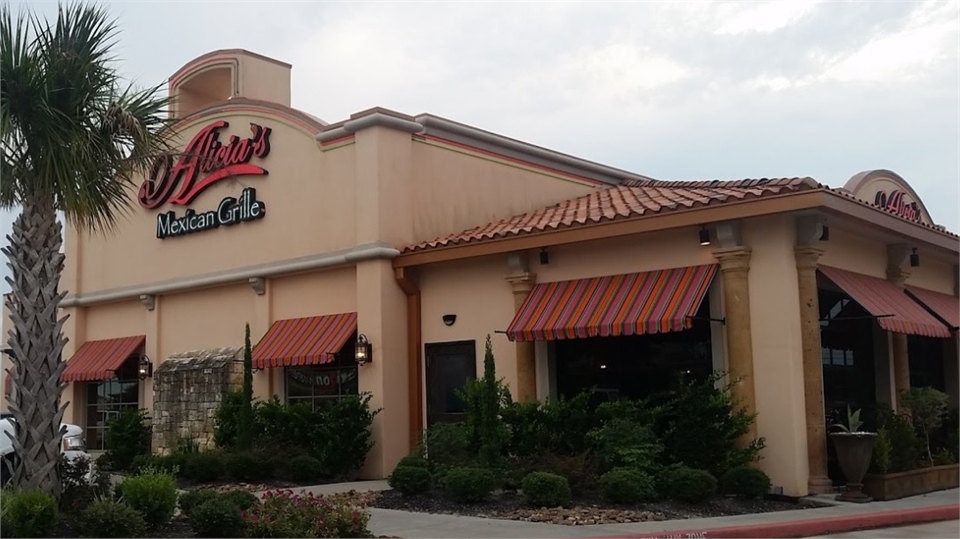 Alicia's Mexican Grille at 7 minutes drive to the northeast of Sealy Dental Center in Katy