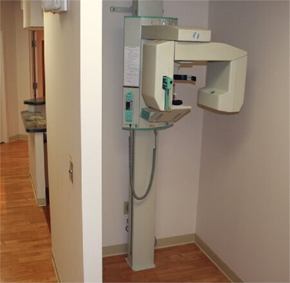 Panoramic Dental X Ray machine at Hadley MA dentist River Valley Dental