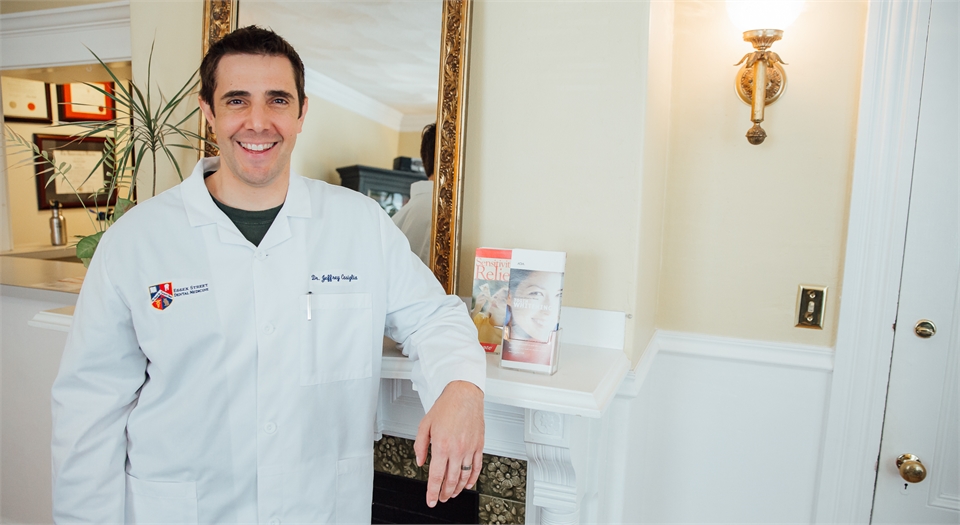 Salem dentist Jeffrey M. Casiglia DMD DMSC FDS RCSED at Essex Street Dental Medicine