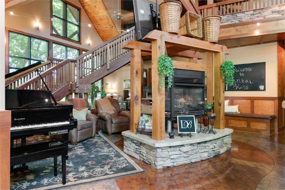 Waiting area at Dental Bliss Franklin