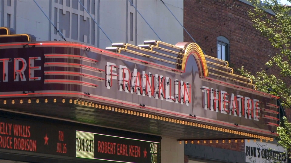 Franklin Theatre at 3.6 miles miles to the west of Dental Bliss Franklin