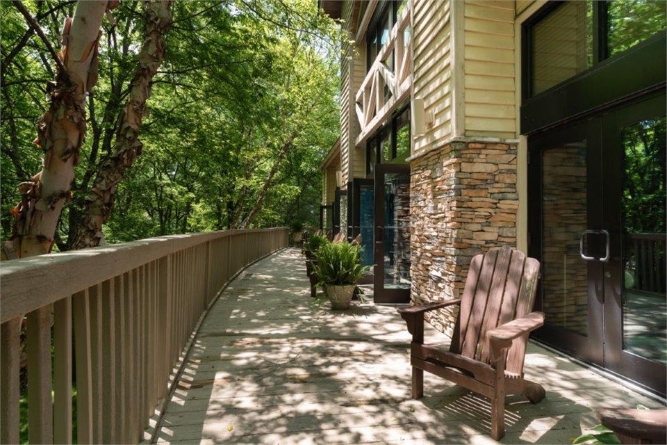 View of back porch at Dental Bliss Franklin