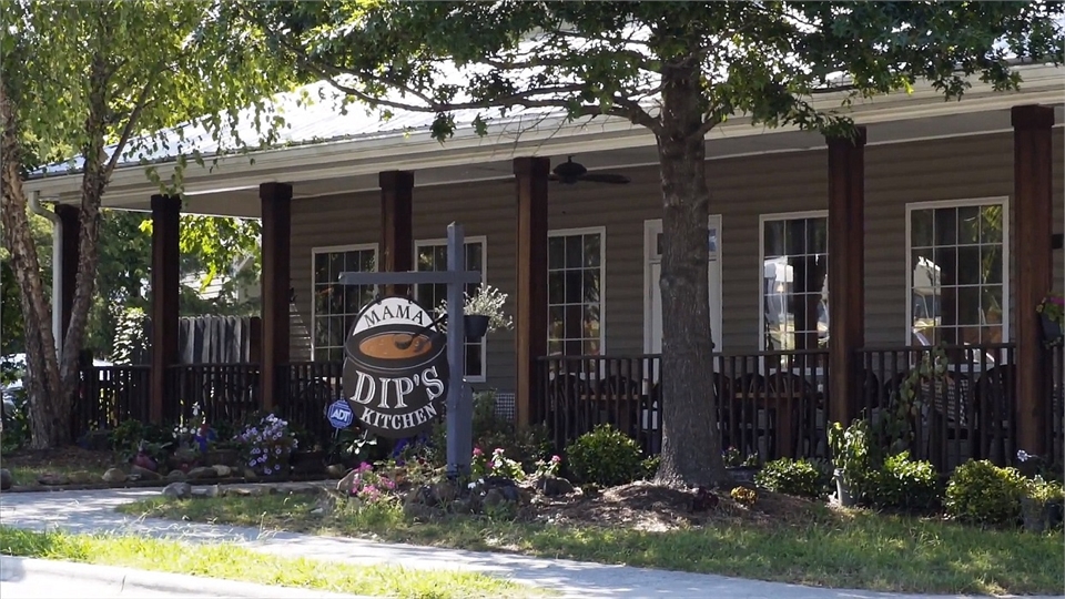 Mama Dip's Kitchen at 14 minutes drive to the south of O2 Dental Group of Durham  Chapel Hill