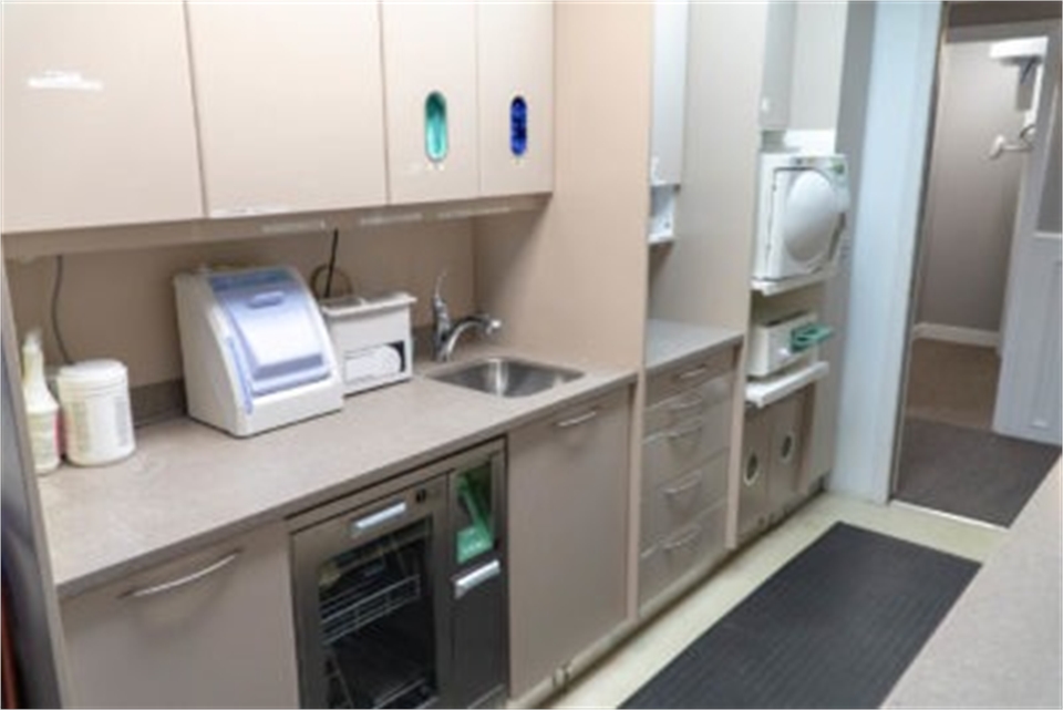 Sterilization Area of Calgary dentist 16th Avenue Dental