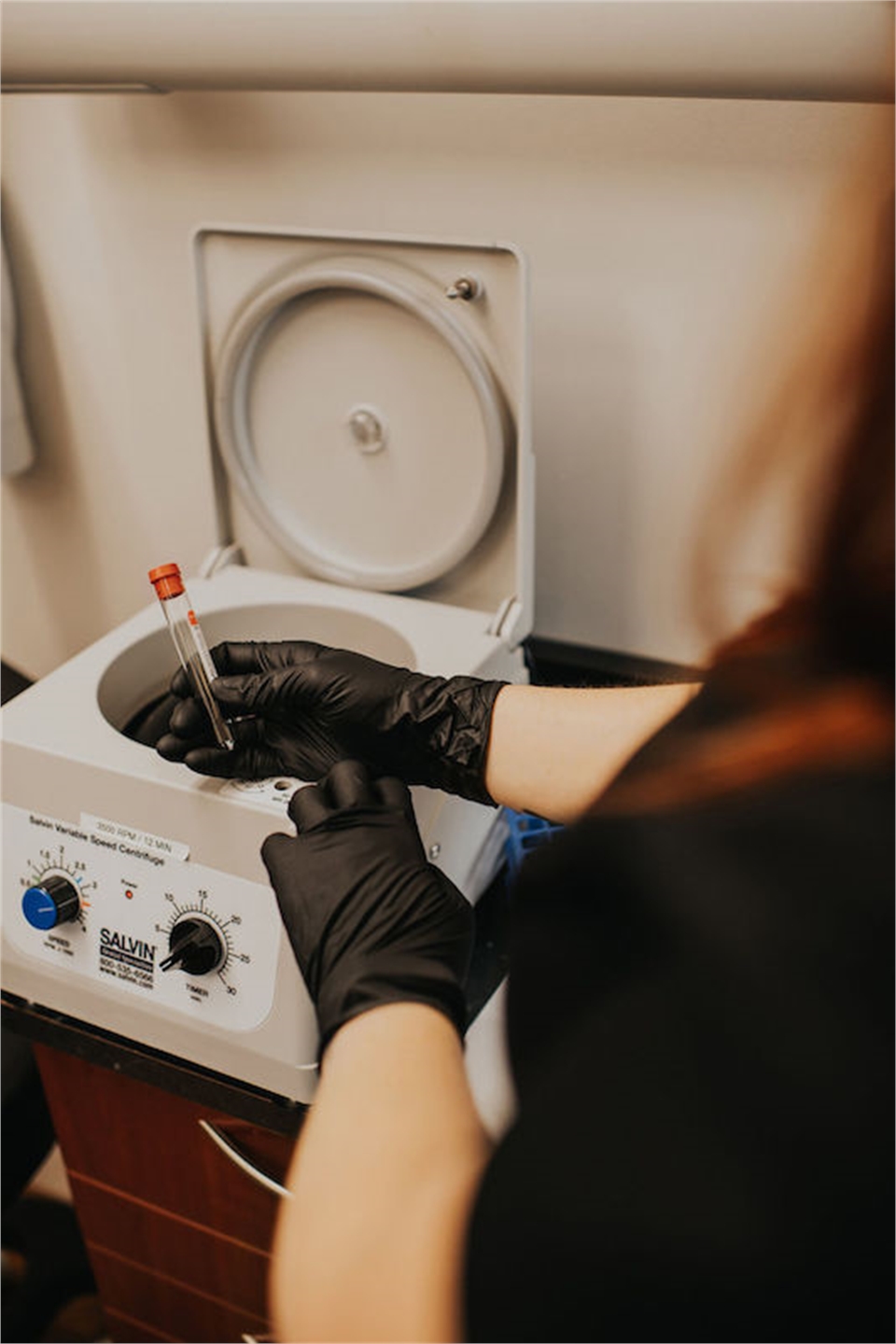 Salvin centrifuge at Kelowna Dental Centre