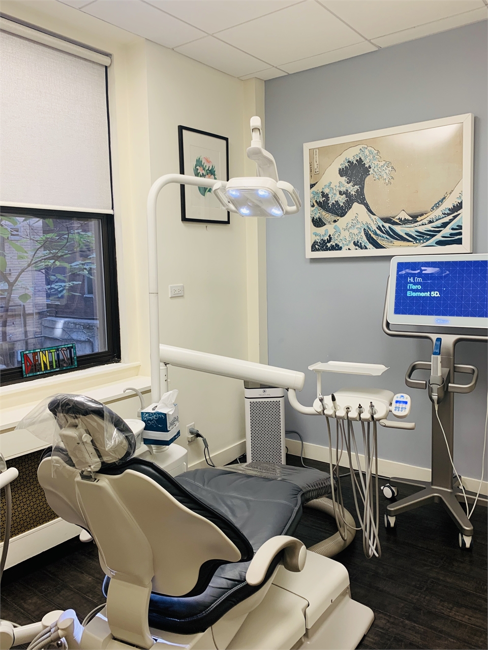 Patient treatment area at Drs. Andriy Krayniy and Rosemarie Zimmerman