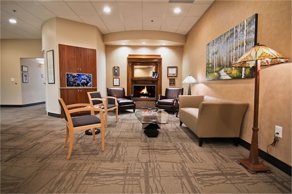 NorthStar Dentistry For Adults lobby area of Huntersville