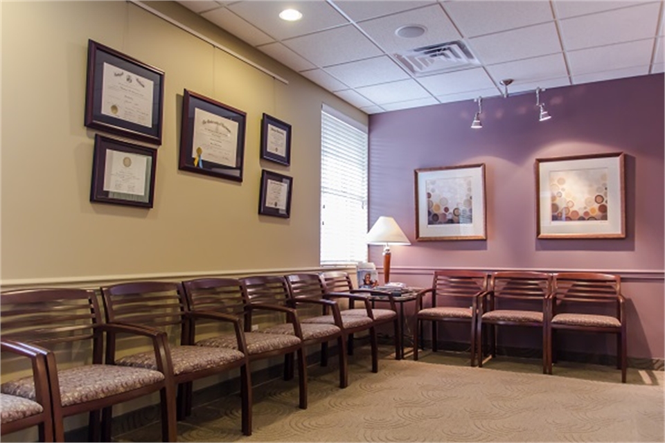 Waiting area at Chatham Orthodontics NJ