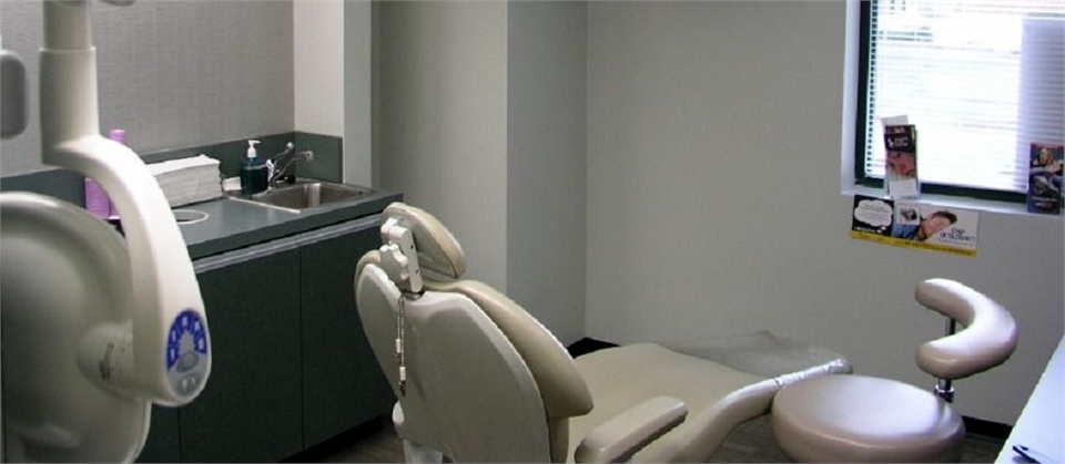 Exam room at State of the Art Dental Group