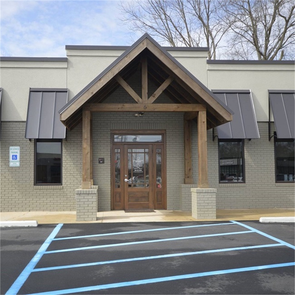 Office front Greenville dentist Greenville Family Smiles