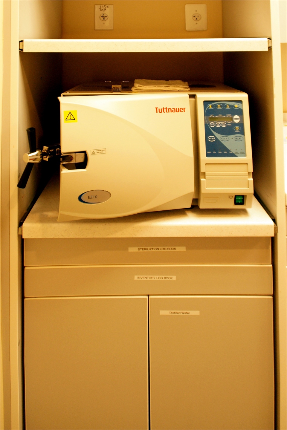 Tuttnauer autoclave at Oak Tree Dental