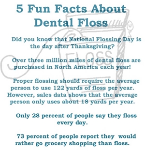 5 fun facts about teeth flossing
