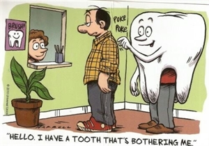 This tooth is bothering me 