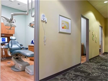 Hallway at children's dentistry Magic Smiles Dental Mesa AZ
