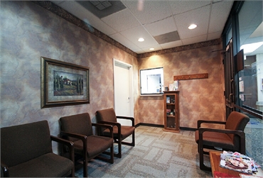 Waiting area at Richardson dentist Meredith G. Davis DDS