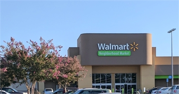 Walmart Neighborhood Market at 15 minutes drive to the southeast of Sunnyvale Family and Cosmetic De