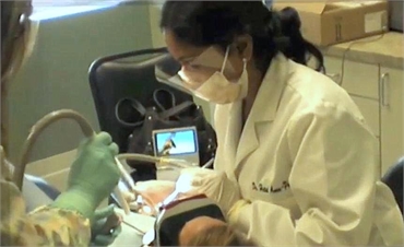 Dr. Hetal Amin-Patel at work at her Emergency dentistry office in Salisbury NC