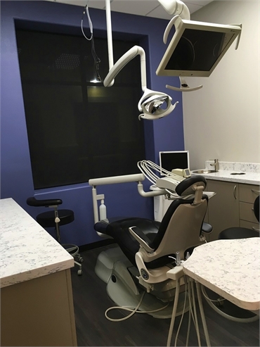 Operatory at Dentistry By Design located very near to Canterbury Courts Richardson TX