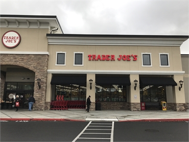 Trader Joe's few paces to the east of Spokane dentist Cascade Dental Care South Hill