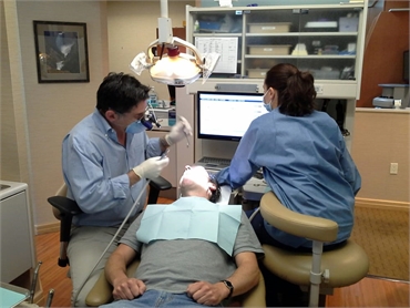 White Plains Dental implant specialist at work at Westchester Dental Group
