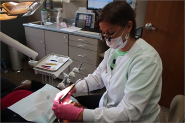 Root canal procedure at the office of Douglas Snyder DDS Elkhart IN
