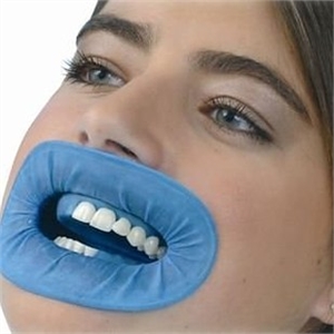 Dental dam is a latex sheet that isolates teeth from the lips, gums and cheeks. It is used by dentists and prevents bacteria contamination of the working field.