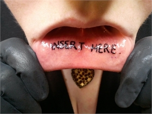 Inner Lip Tattoos
