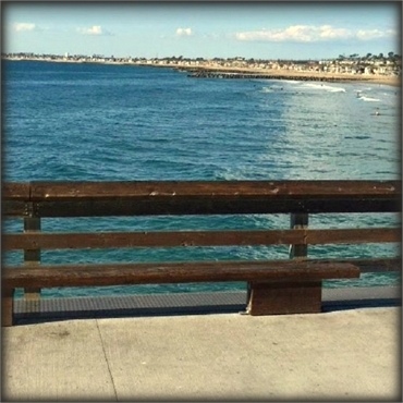 Newport Beach Pier 1.8 miles to the south of Implant Dentistry Newport Beach