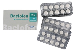 Baclofen is a skeletal muscle relaxant that helps when TMJ is caused due to tight muscles. It reduces muscle spasms and fights clenching, grinding and bruxism.
