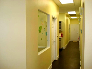 Hall way at our restorative dentistry office in Coral Springs FL
