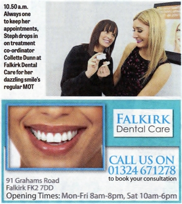 Advertisement Feature in the Falkirk Herald - February 2014